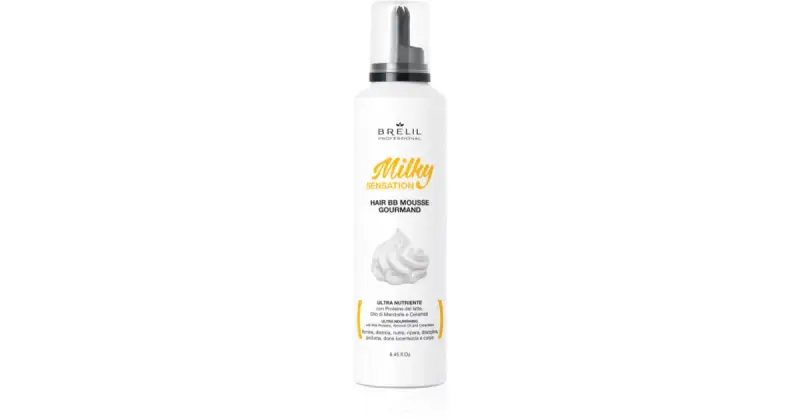 Milky Sensation BB Mousse idratante per capelli ribelli e crespi 250 ml