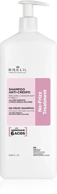 No Frizz shampoo per capelli ribelli e crespi 1000 ml