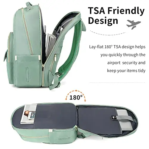 Breold Zaino scuola Ragazza Verde 2516436 miniatura 2