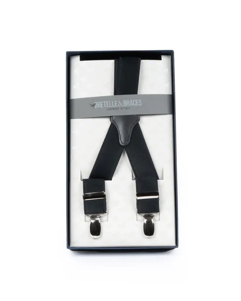 BRETELLE & BRACES Bretelle Nero 2311792 miniatura 2