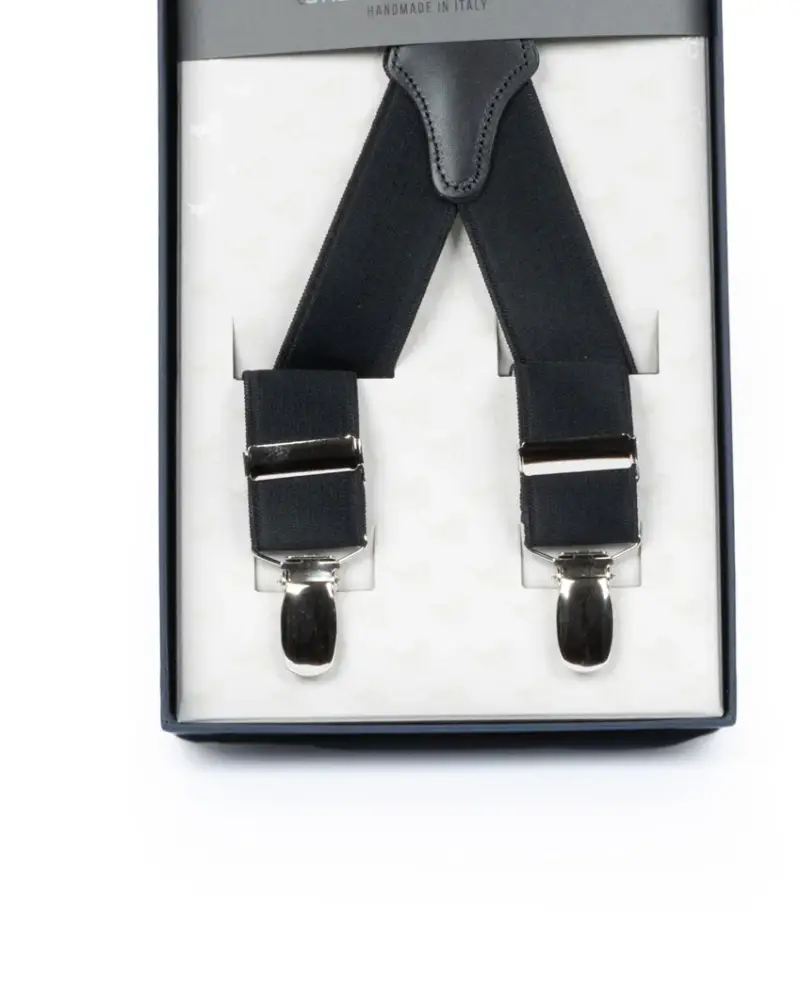 BRETELLE & BRACES Bretelle Nero 2311792 miniatura 3