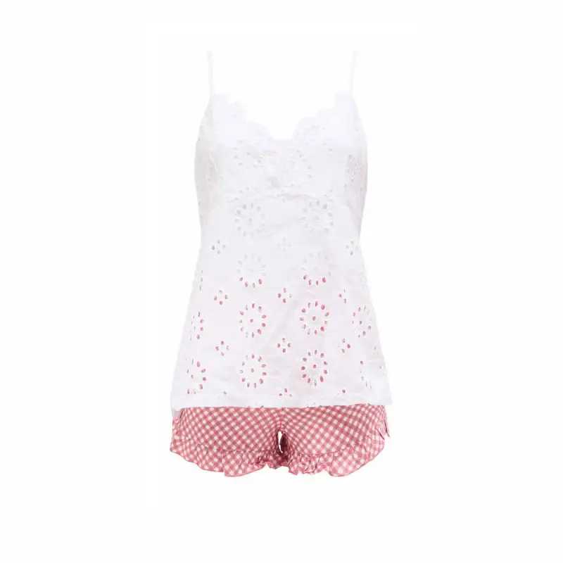 Completo top e pantaloni corto donna Brigitte Bardot Jolie BB