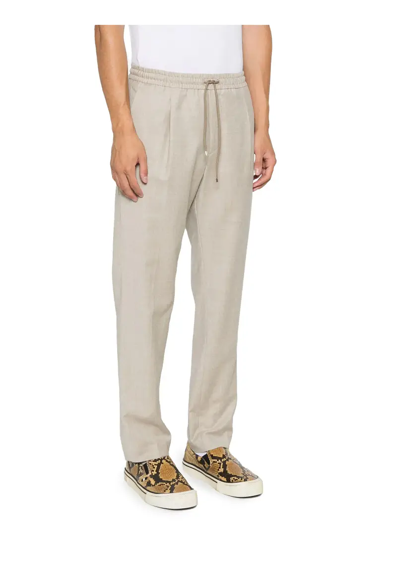 Pantalone Uomo Beige miniatura 2