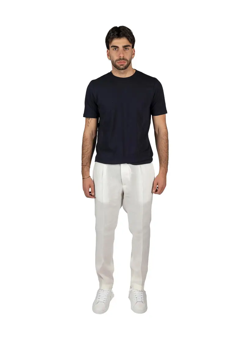 BRIGLIA 1949 - Pantalone Uomo Bianco miniatura 2