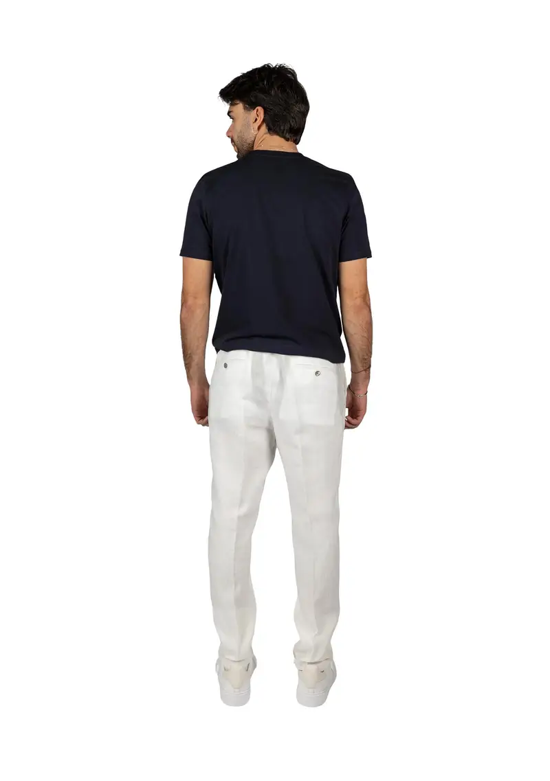 BRIGLIA 1949 - Pantalone Uomo Bianco miniatura 3