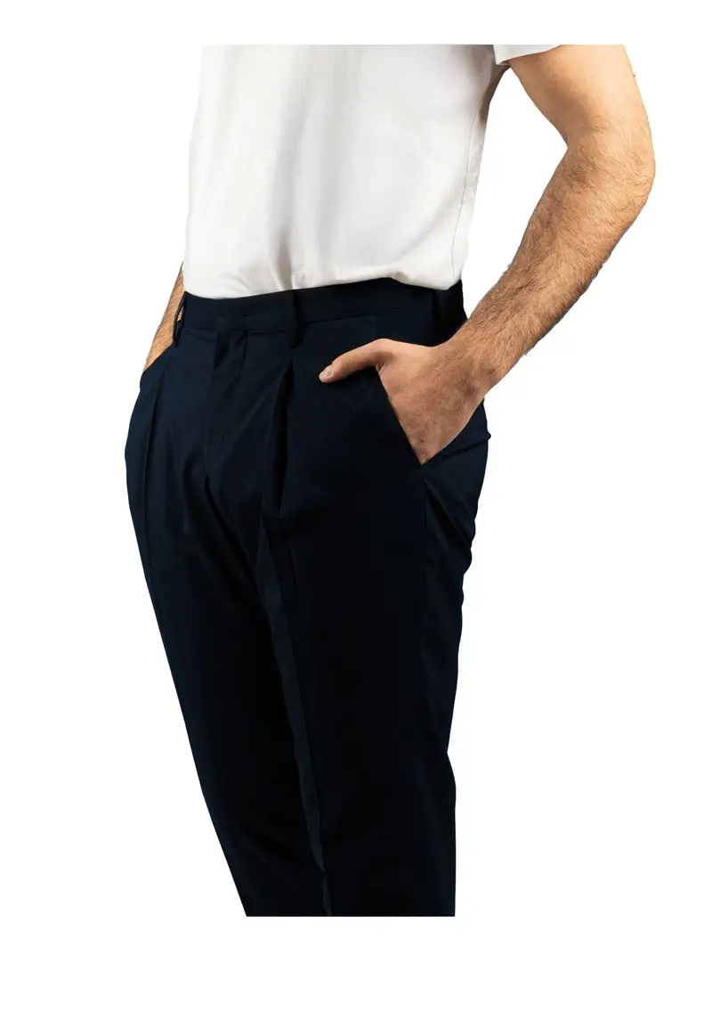 BRIGLIA 1949 - Pantalone Uomo Navy miniatura 3