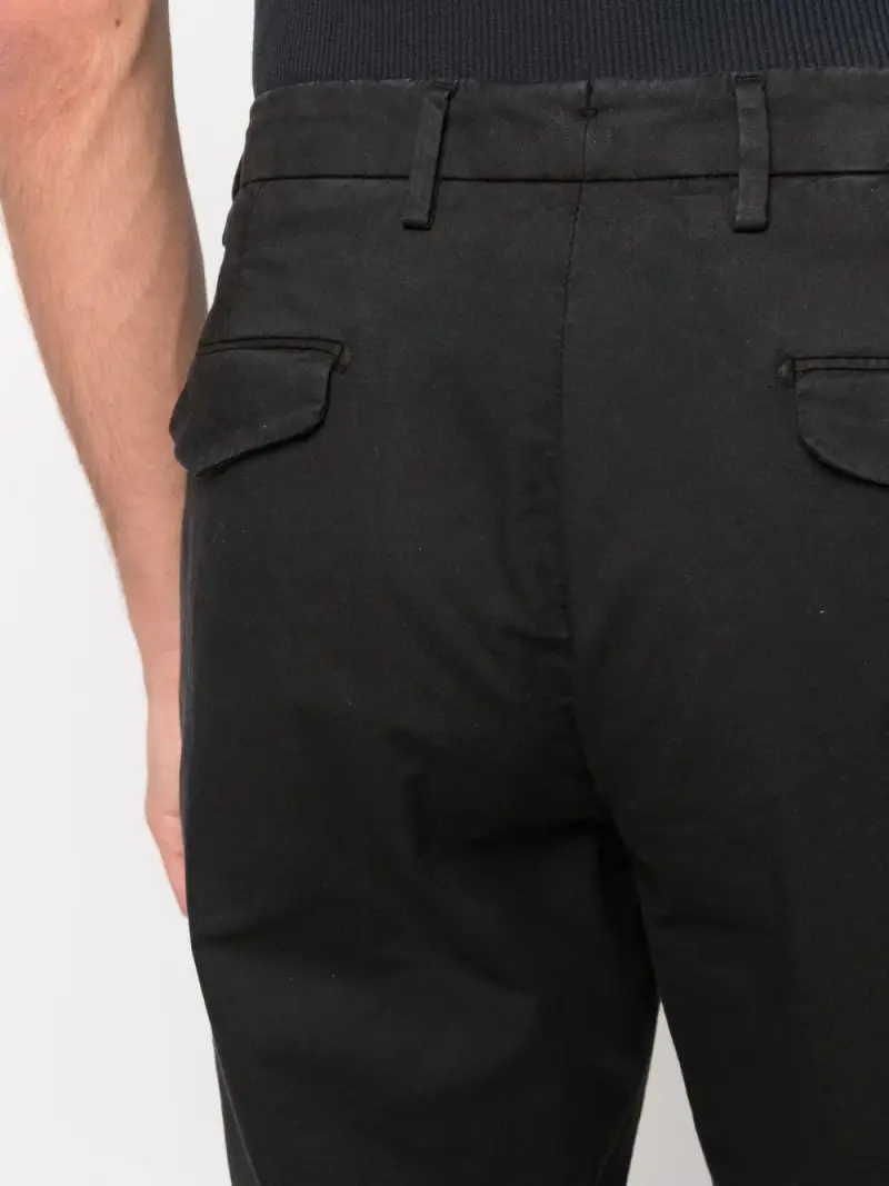 Pantalone nero in tinta unita miniatura 2