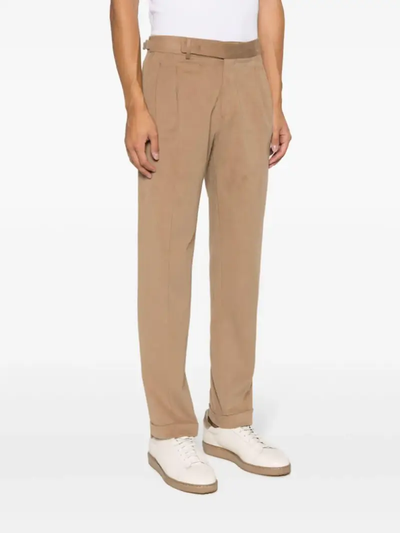 Pantalone Uomo tasca americana in cotone Beige miniatura 3