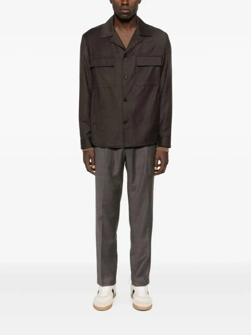 Pantaloni con Coulisse Kaki miniatura 3