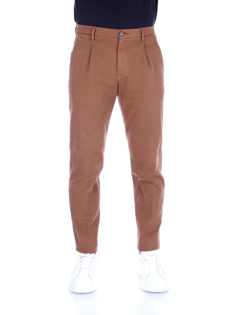 BRIGLIA Pantaloni Cropped Uomo Tabacco