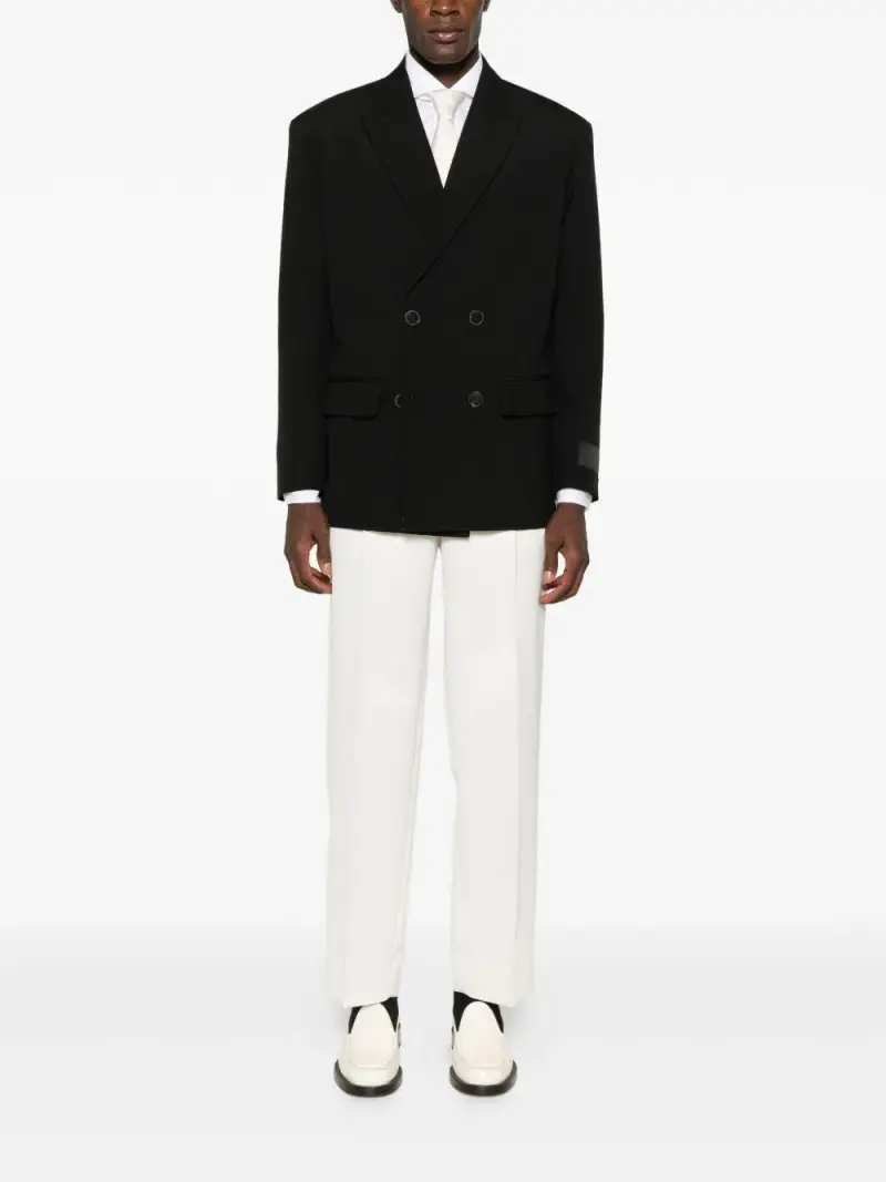 Pantaloni Dritti con Pieghe 0 miniatura 3