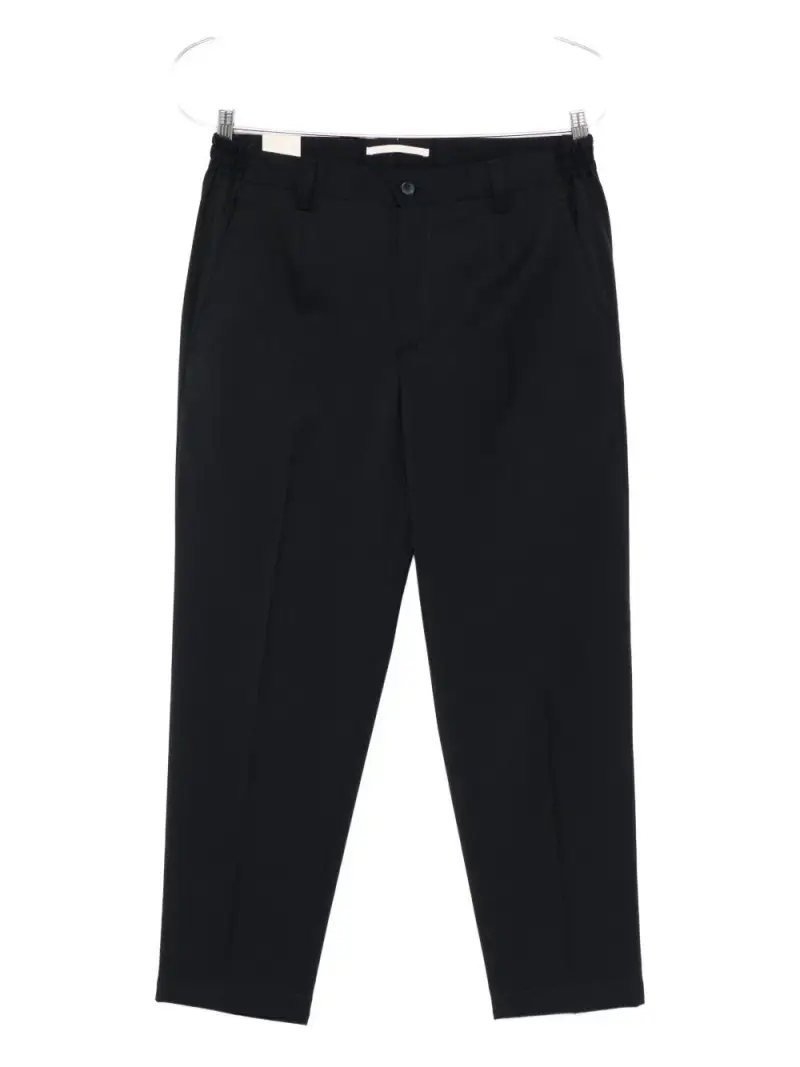 Pantaloni Sartoriali Elasticizzati Blu