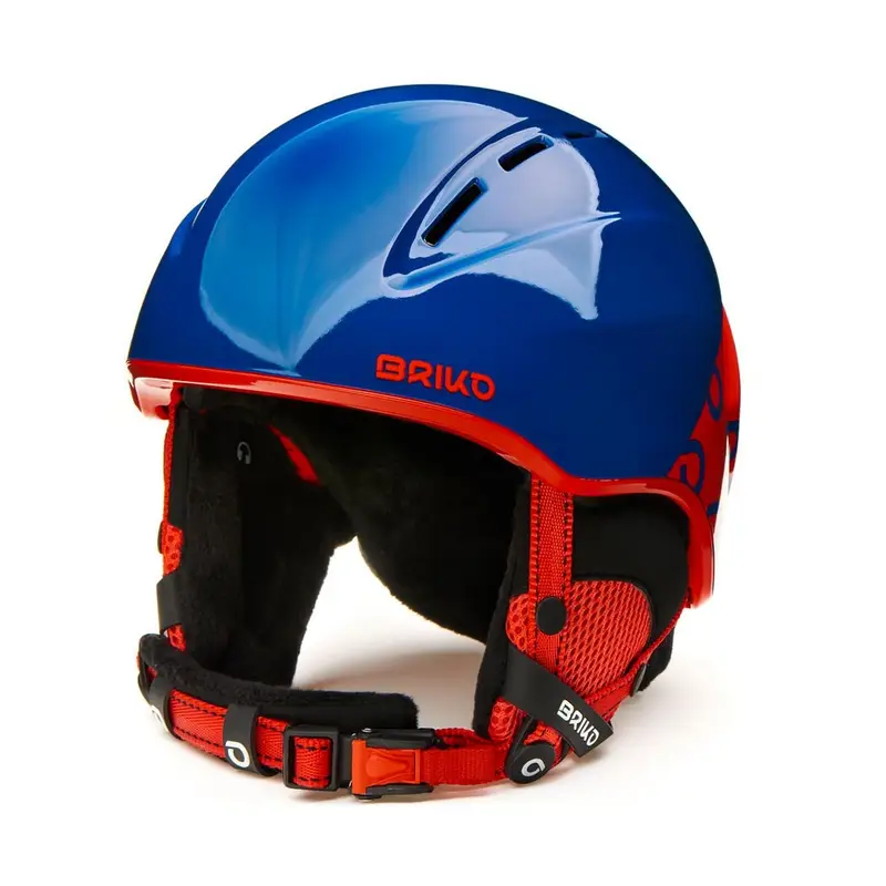 Casco Sci Kodiakino Shiny Blu Red Bambino 48/52