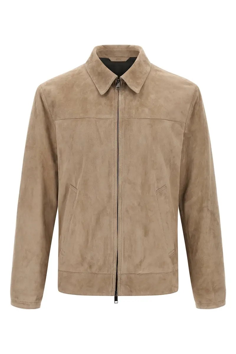Blouson Suede Beige