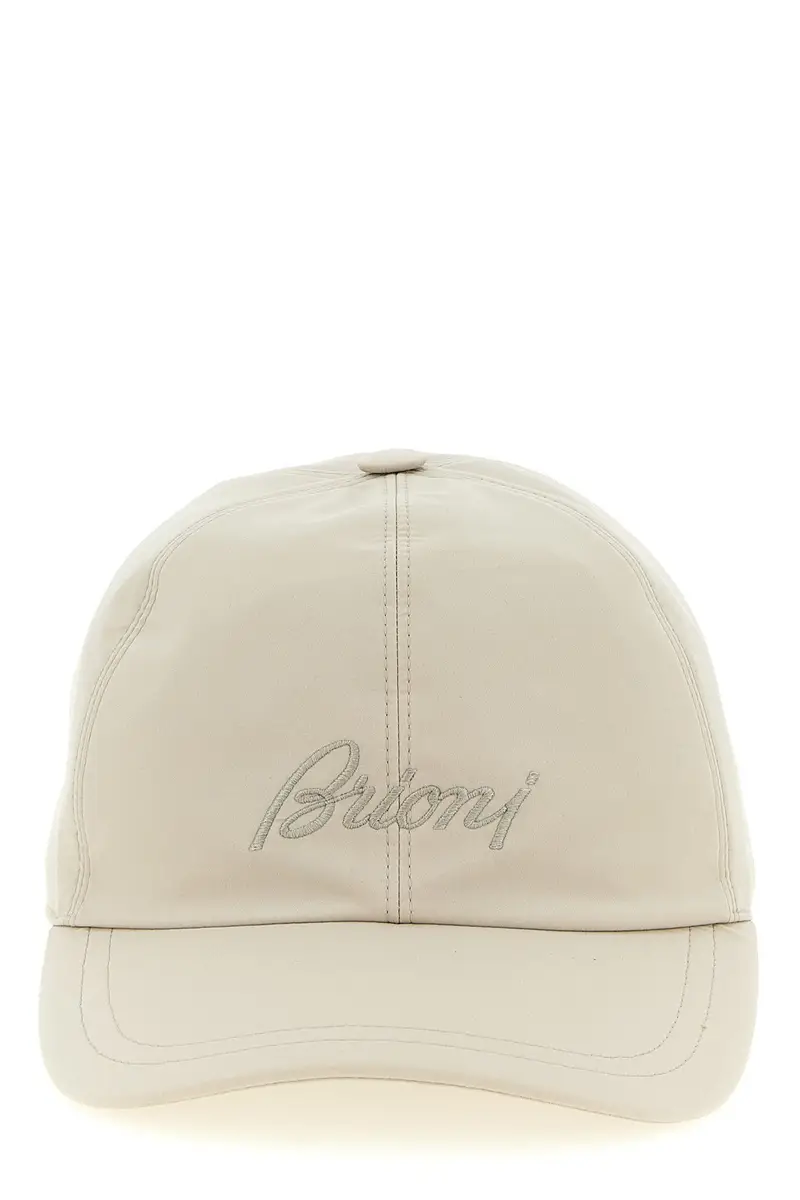 Cappellino Logo Beige