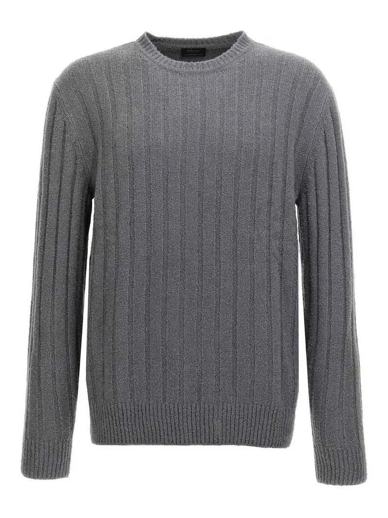 Maglione Girocollo Grigio