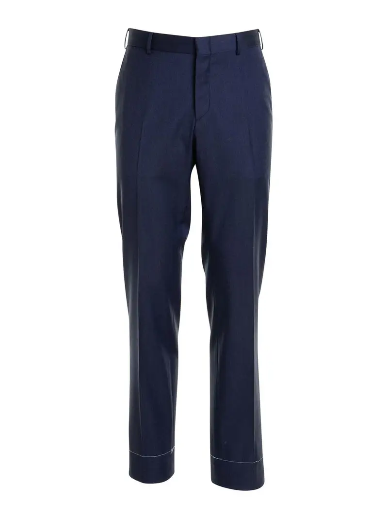 Pantaloni con tasca posteriore con zip Blu