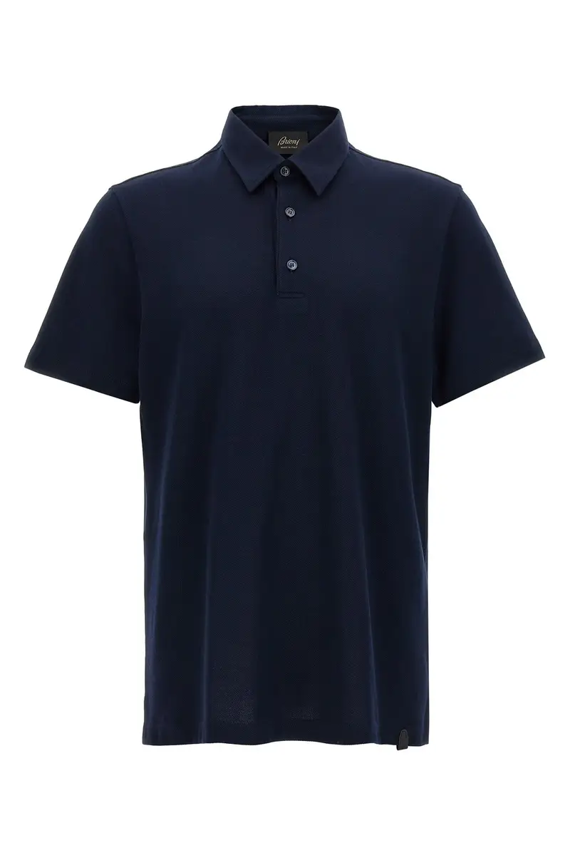 Brioni Polo Blu 4080543