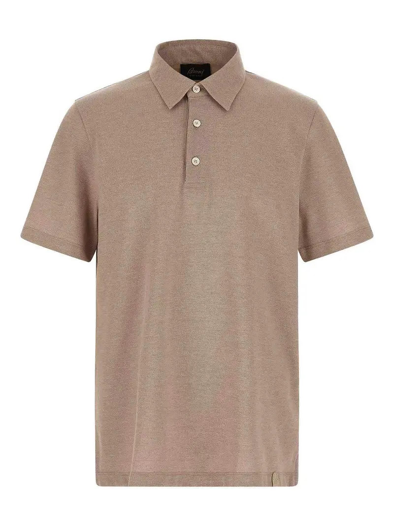 Polo in cotone Beige