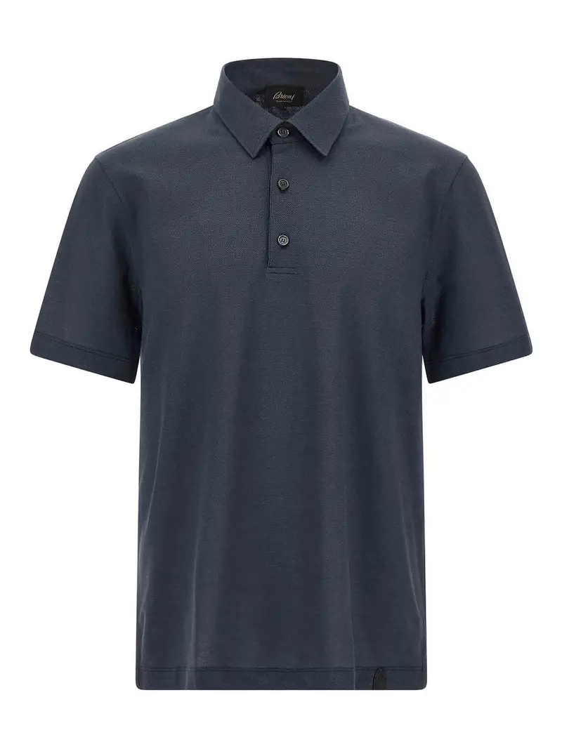 Polo in cotone Blu