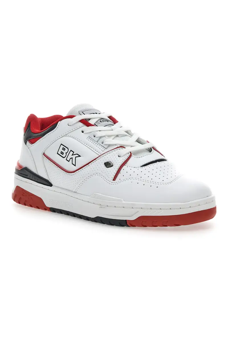 Sneakers British Knights Vendon Bianche e Rosse [BIANCO miniatura 2