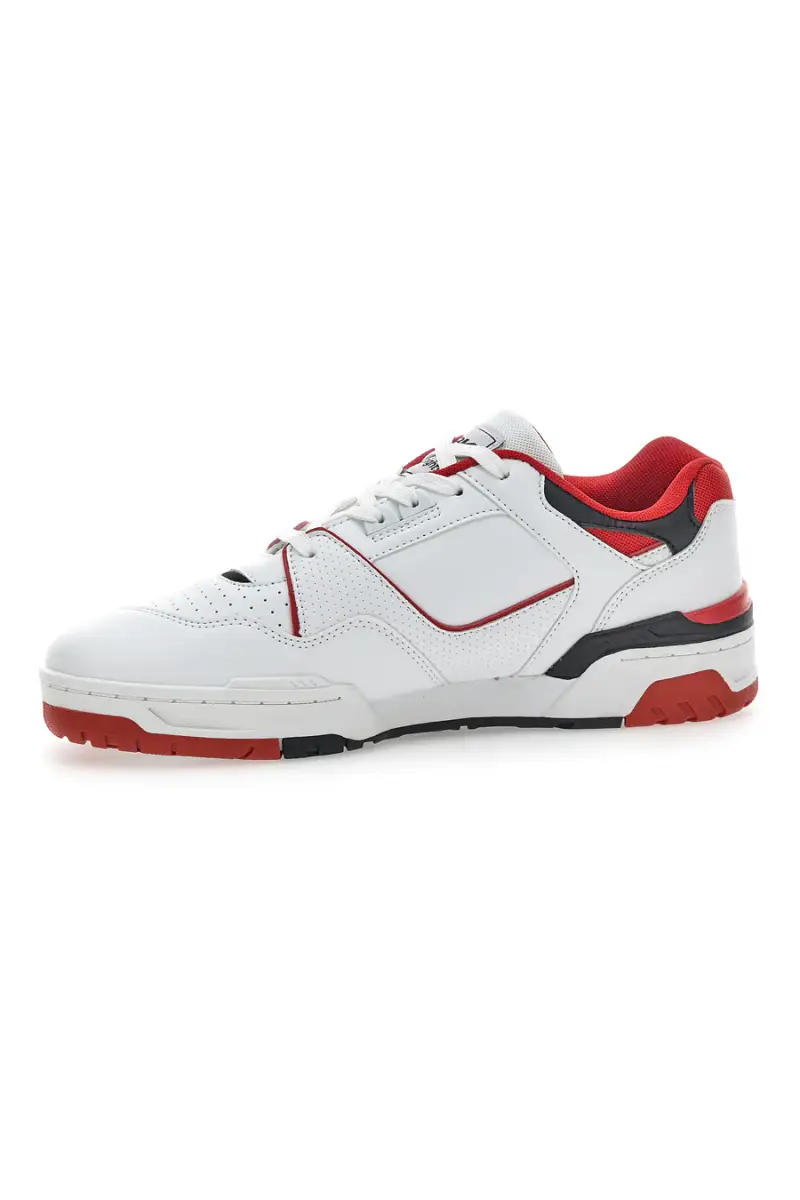 Sneakers British Knights Vendon Bianche e Rosse [BIANCO miniatura 3