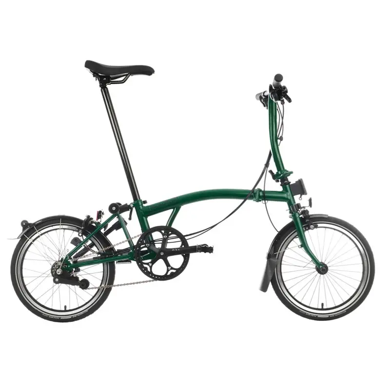 Folding C-Line Explore 6V Racing Green - Bicicletta Pieghevole TU