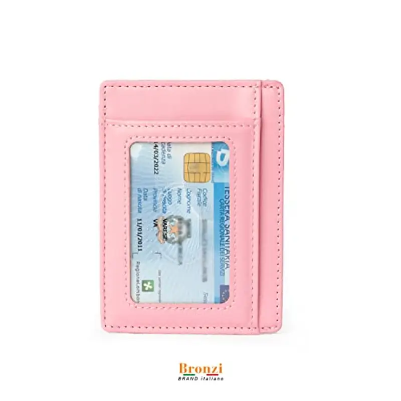 Bronzi Porta carte di credito Donna Nero 1597314 miniatura 2