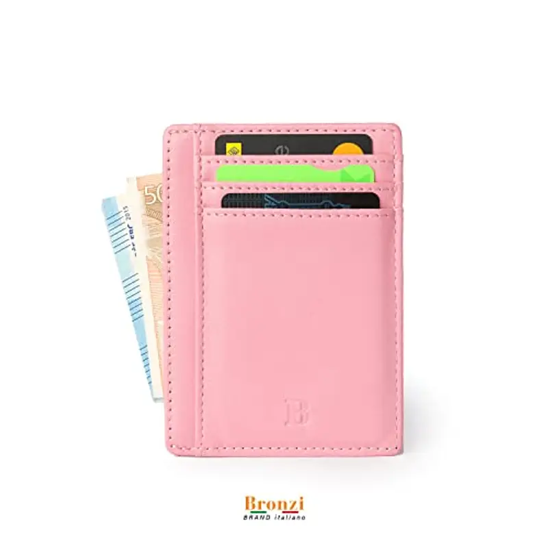 Bronzi Porta carte di credito Donna Nero 1597314 miniatura 3