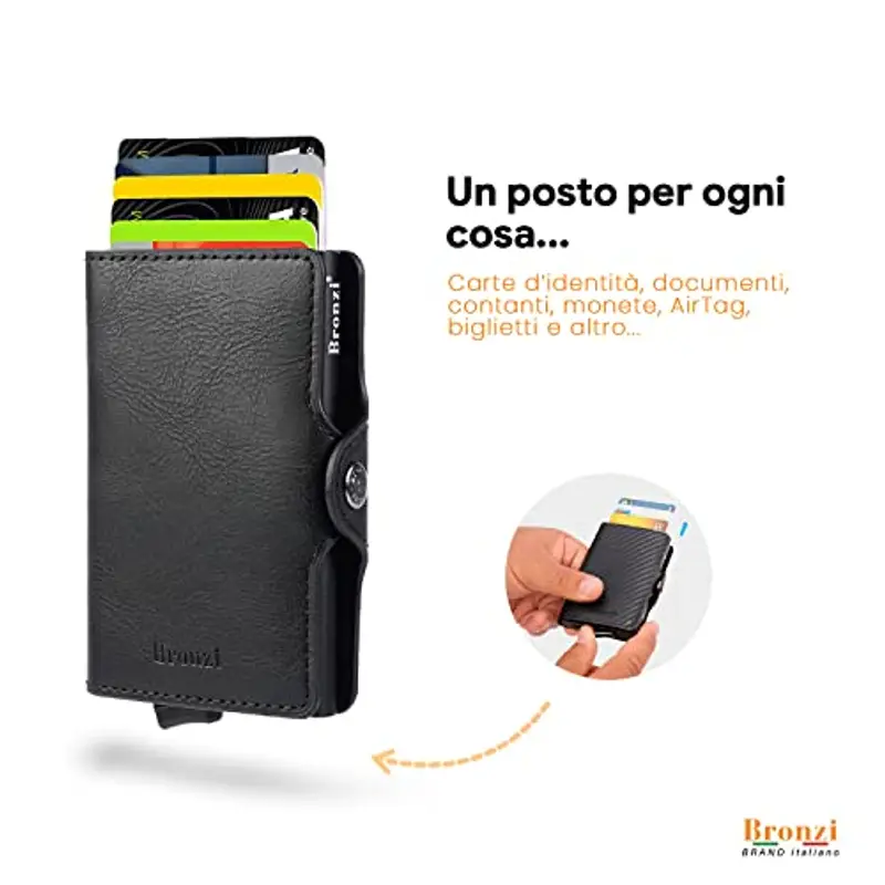 Bronzi Portamonete Uomo Nero 1599759 miniatura 2