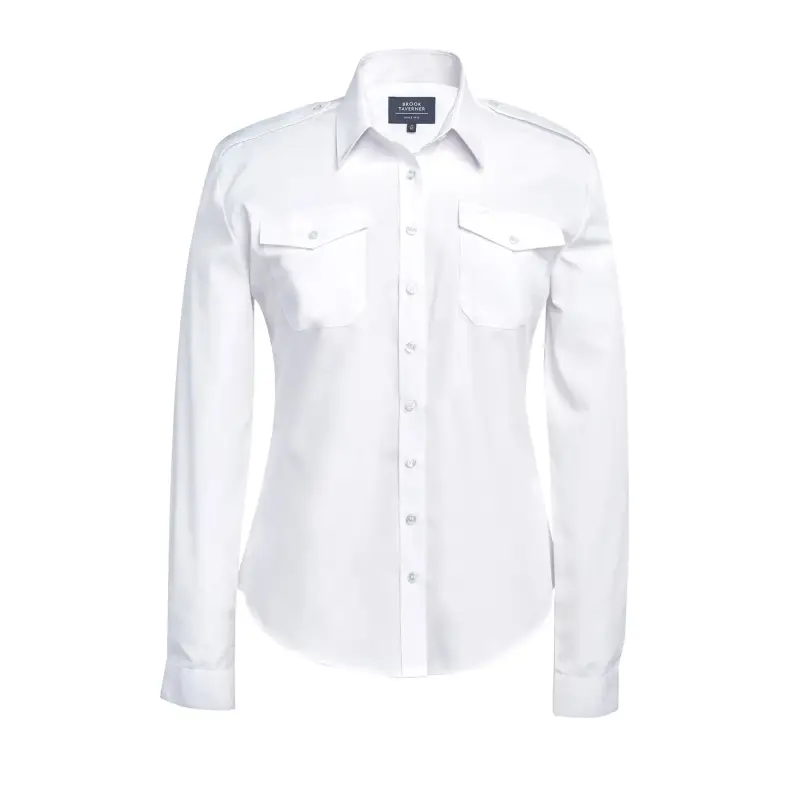 Camicia da donna a maniche lunghe Brook Taverner Pilote