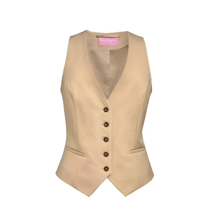 Gilet da costume aderente donna Brook Taverner Béatrice