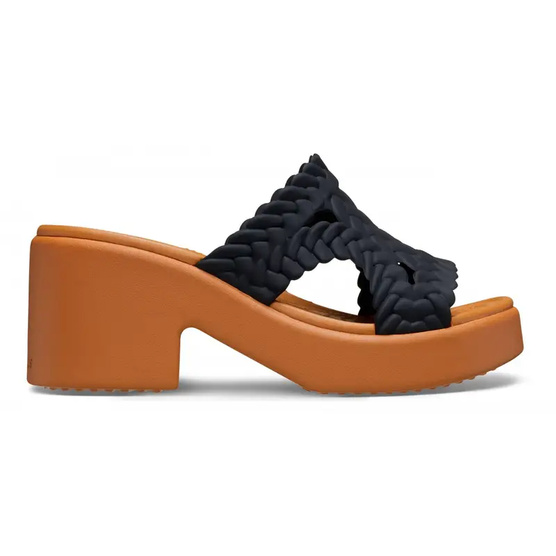 Brooklyn woven slide heel w