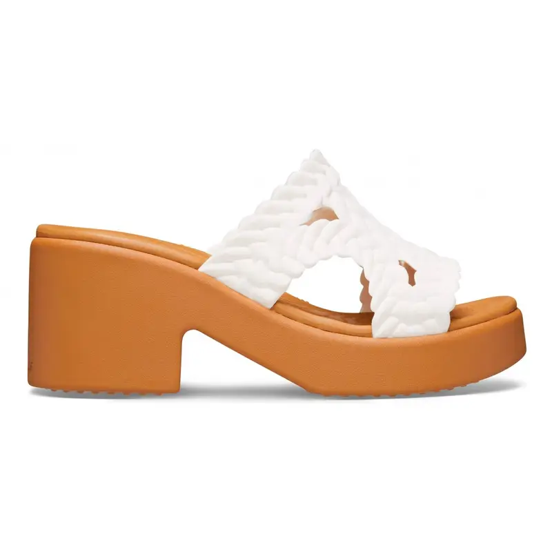 Brooklyn woven slide heel w