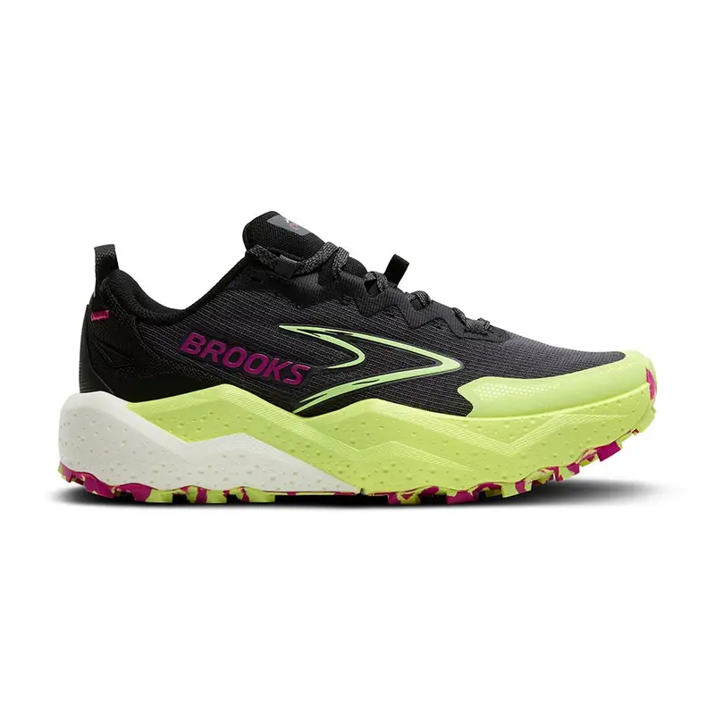 Caldera 8 Grigio Nero Lime - Scarpe Trail Running Donna EUR 38 / US 7
