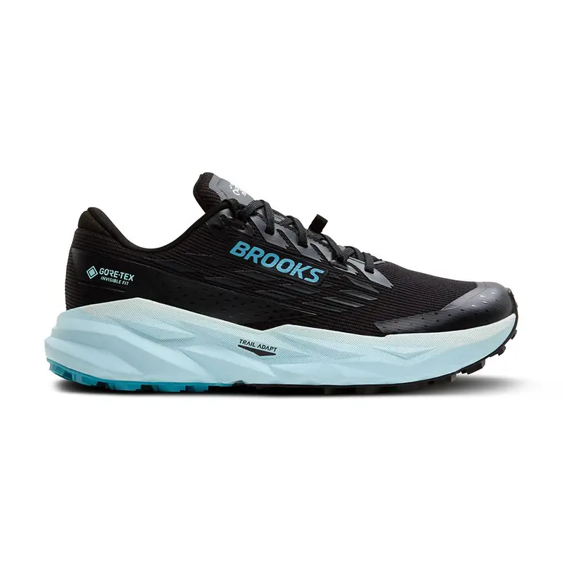 Cascadia 19 GORE-TEX Nero Ebony Blu Flower - Scarpe Trail Running Donna EUR 40,5 / US 9