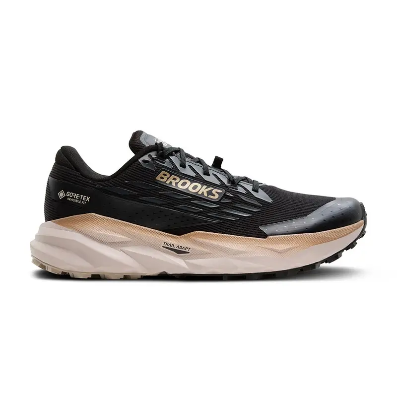 Cascadia 19 GORE-TEX Nero Grigio Beige - Scarpe Trail Running Uomo EUR 45,5 / US 11,5