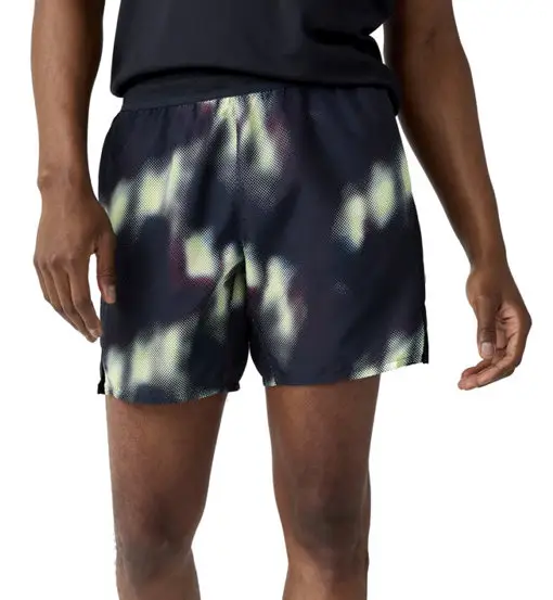 Dash Printed - pantaloni corti running - uomo Black