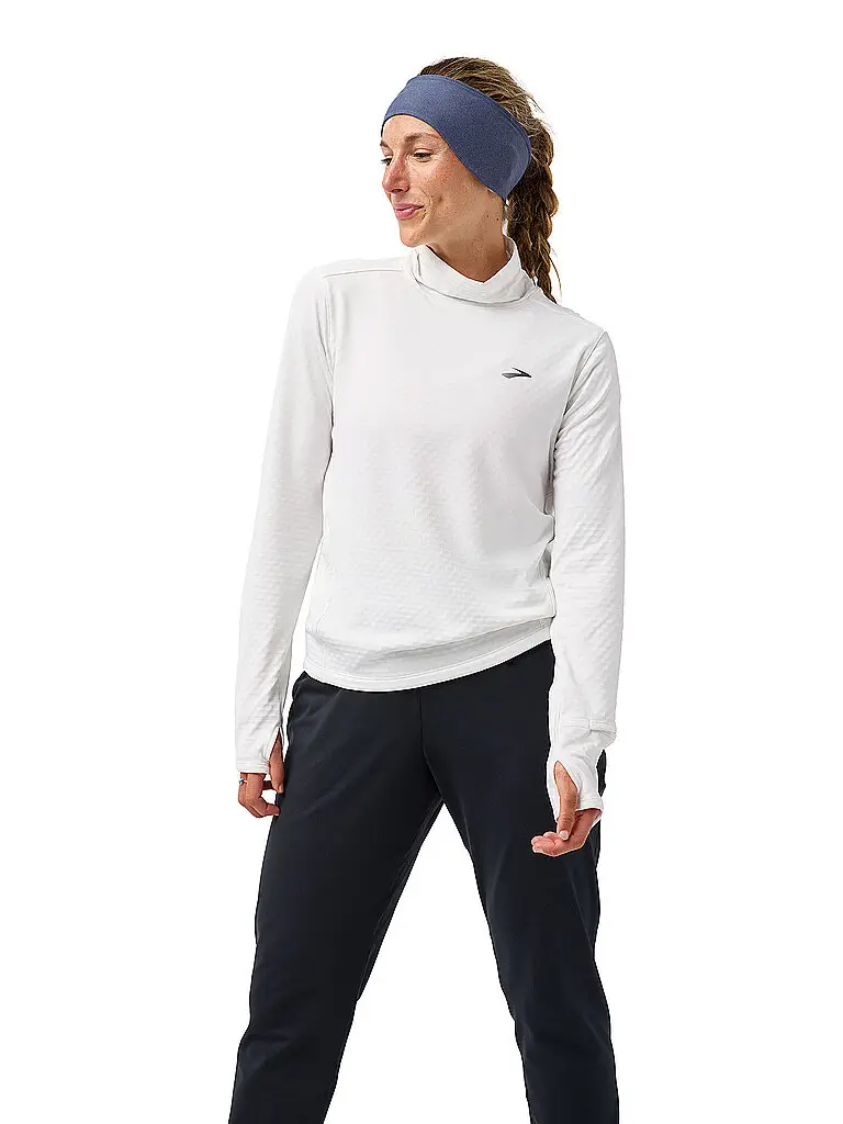 Maglia da running termica da donna Notch Thermal 3 0 bianco | L
