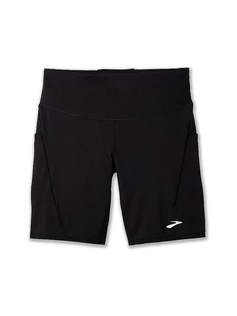 Pantaloncini da corsa aderenti da donna Spark 8 nero | XS