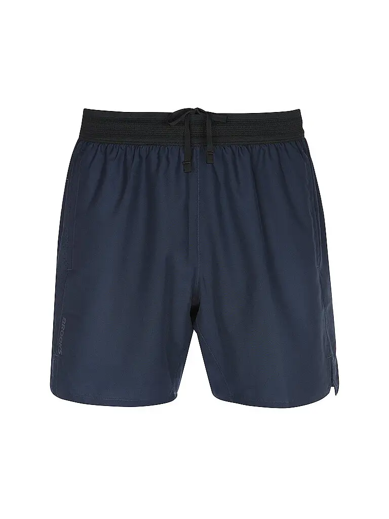 Pantaloncini da running da uomo Dash 2in1 blu | S