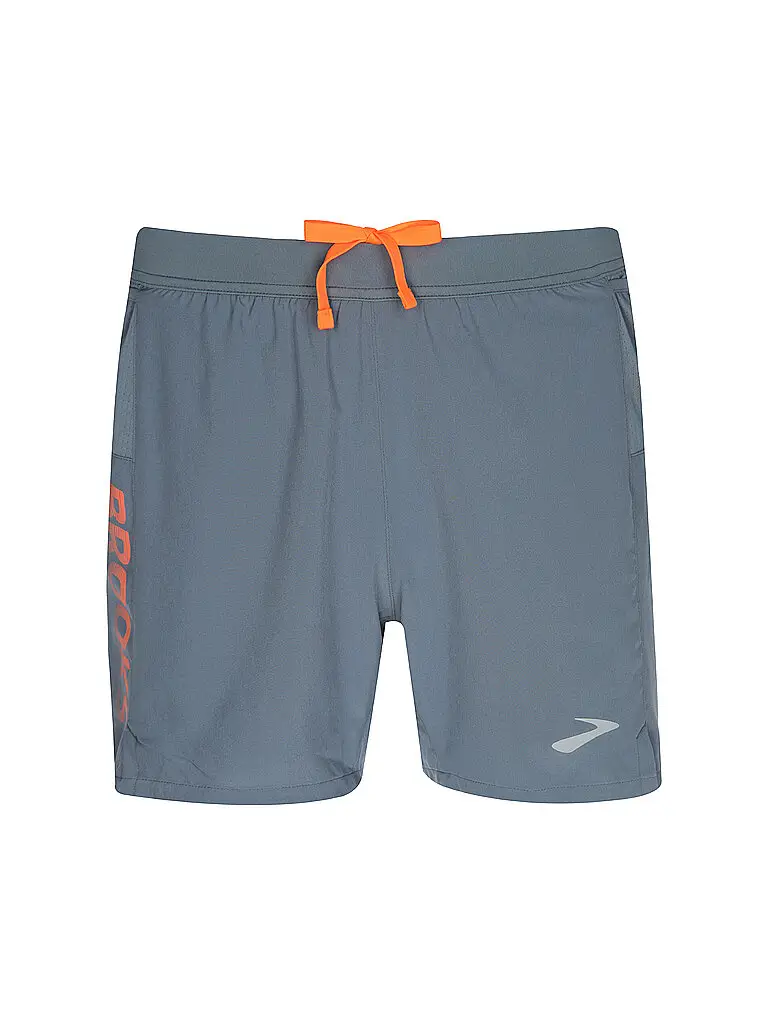 Pantaloncini da running da uomo Journey 5 pollici grigio | XL