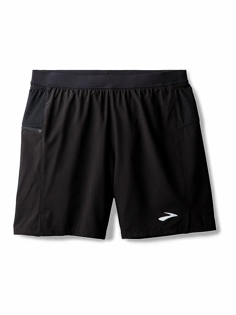 Pantaloncini da running da uomo Journey 7 nero | S