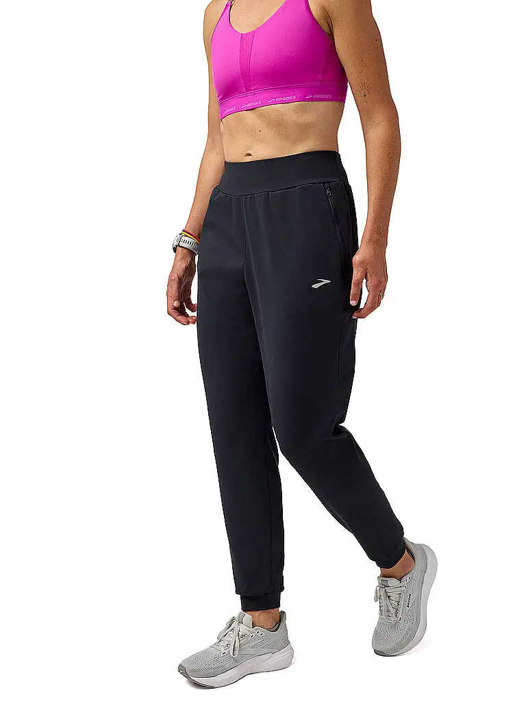 Pantaloni da running termici da donna Momentum 2 0 nero | XS