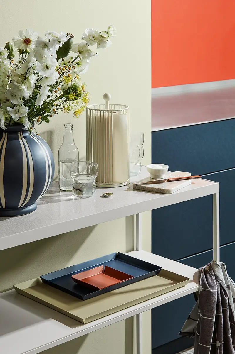 porta strofinacci da cucina Edda Blu miniatura 2