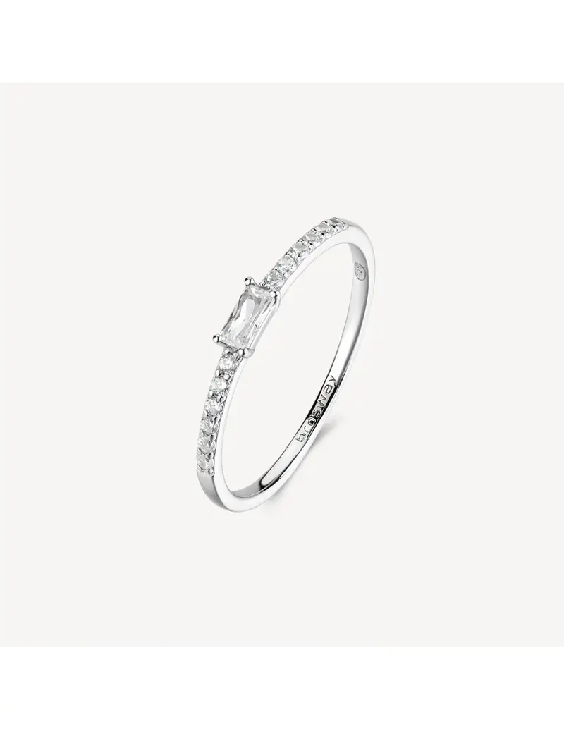 Anello BROSWAY FANCY in argento 925 cristalli bianchi FIW167C Misura 14