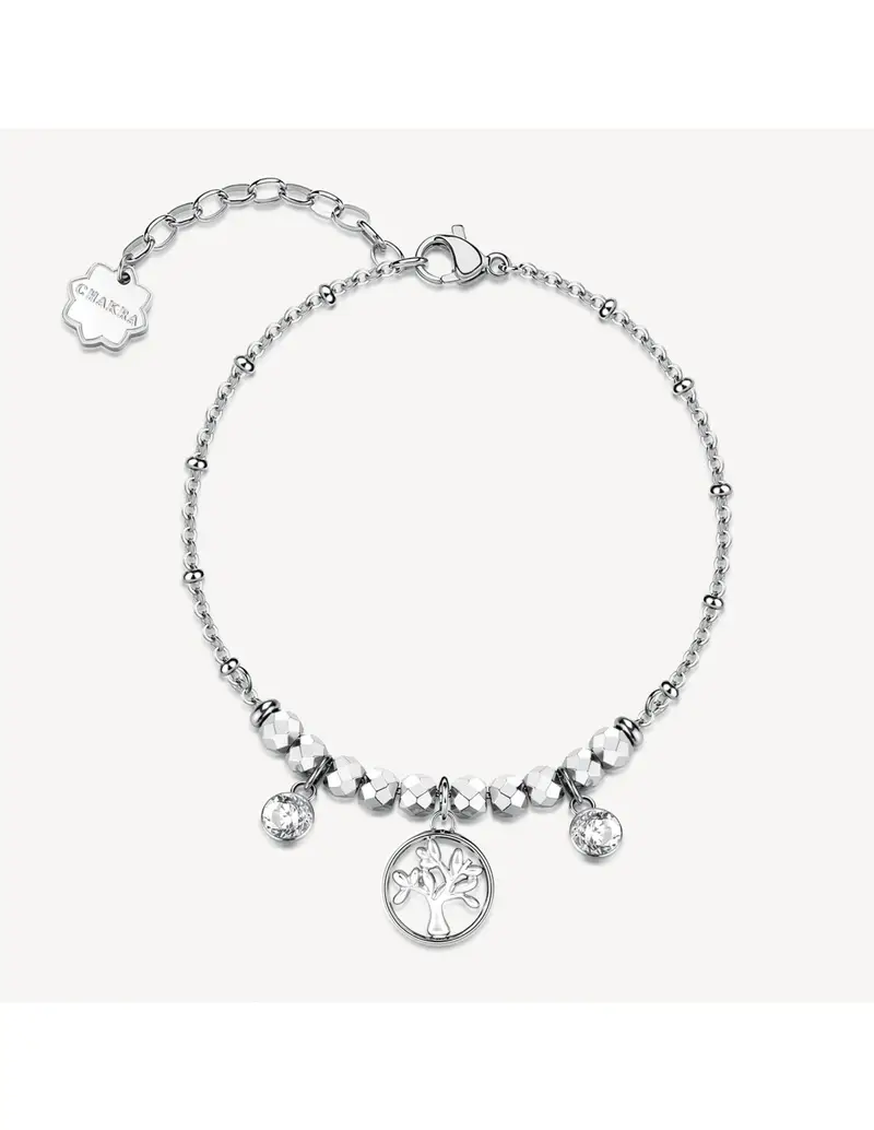 Bracciale BROSWAY Chakra Mistici in acciaio 316L e Albero della Vita BHKB269