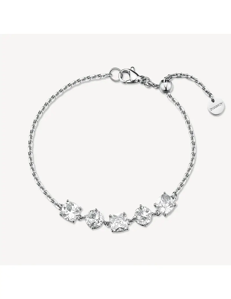 Bracciale BROSWAY Dreaming in acciaio 316L e cristalli BIG11