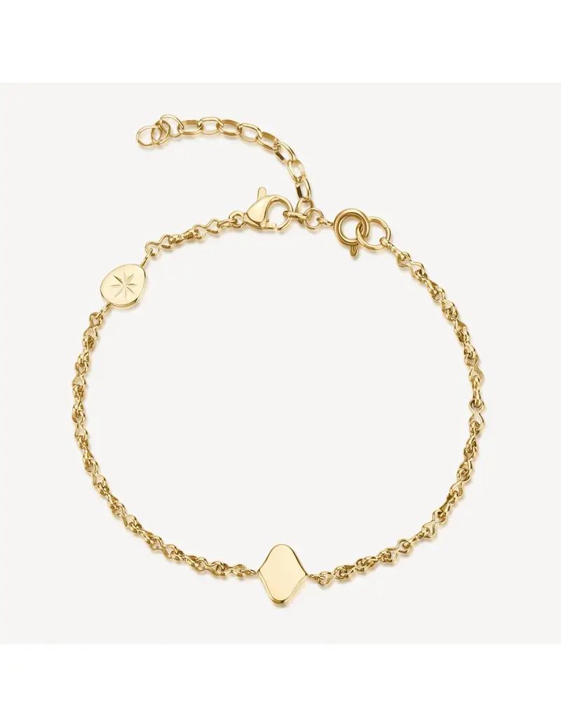 Bracciale BROSWAY Essential in Acciaio 316L dorato BNL076