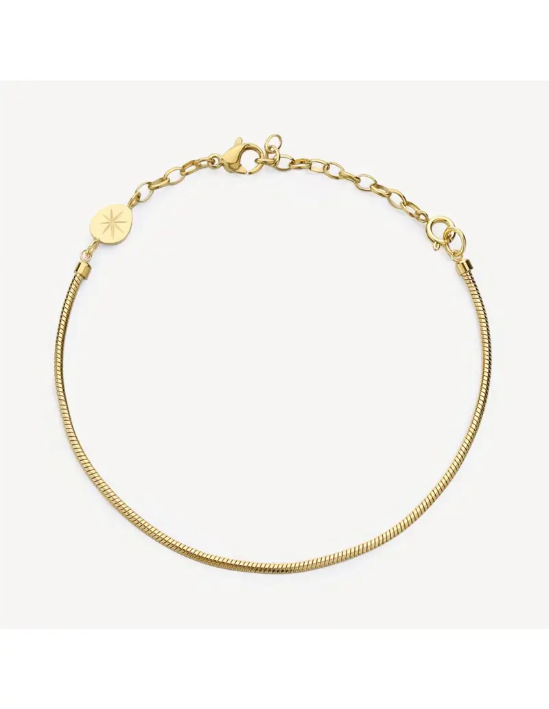 Bracciale BROSWAY Essential in Acciaio 316L dorato BNL64